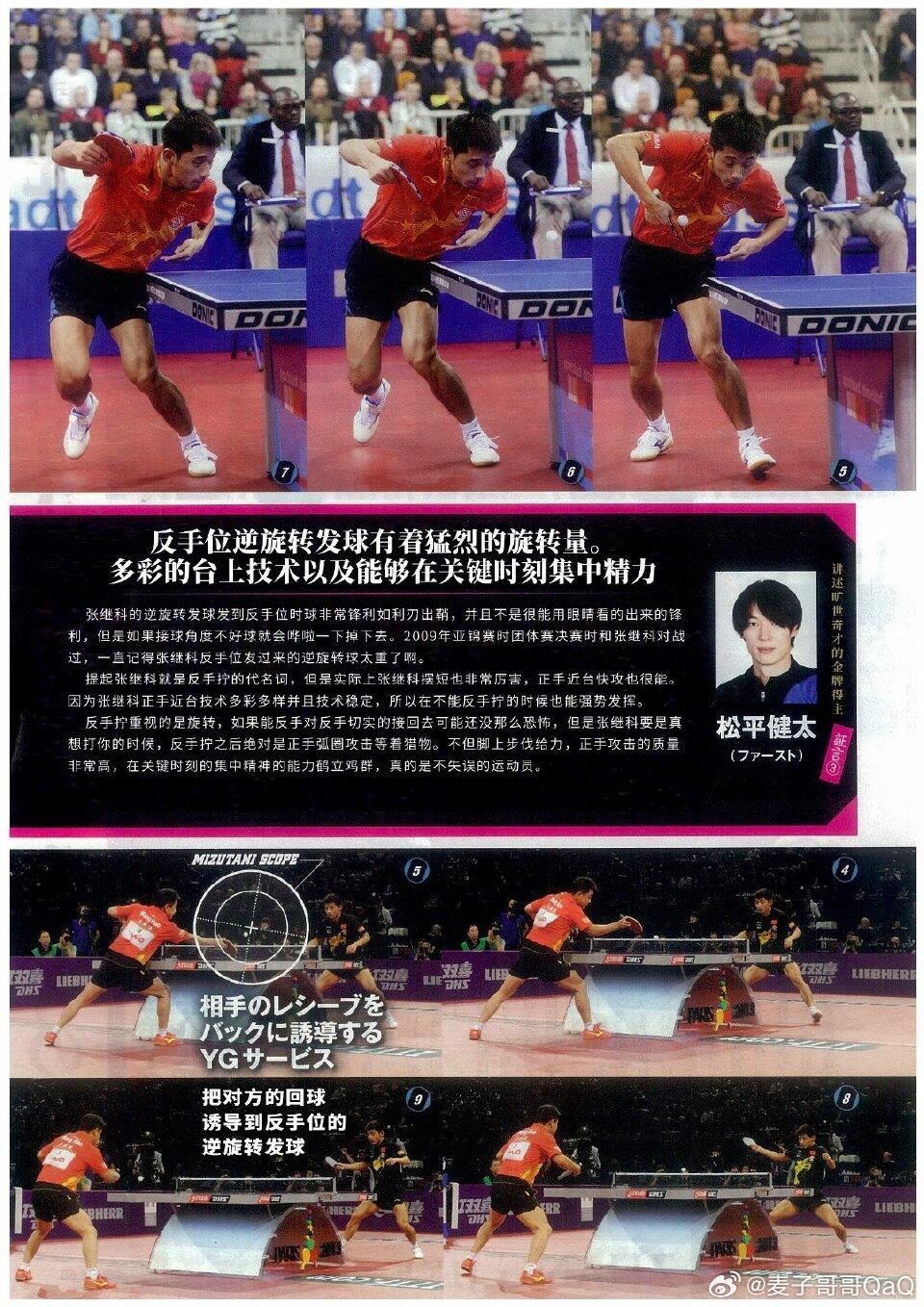 日本乒乓球队险胜波兰乒乓球队，张继科送出助攻的简单介绍