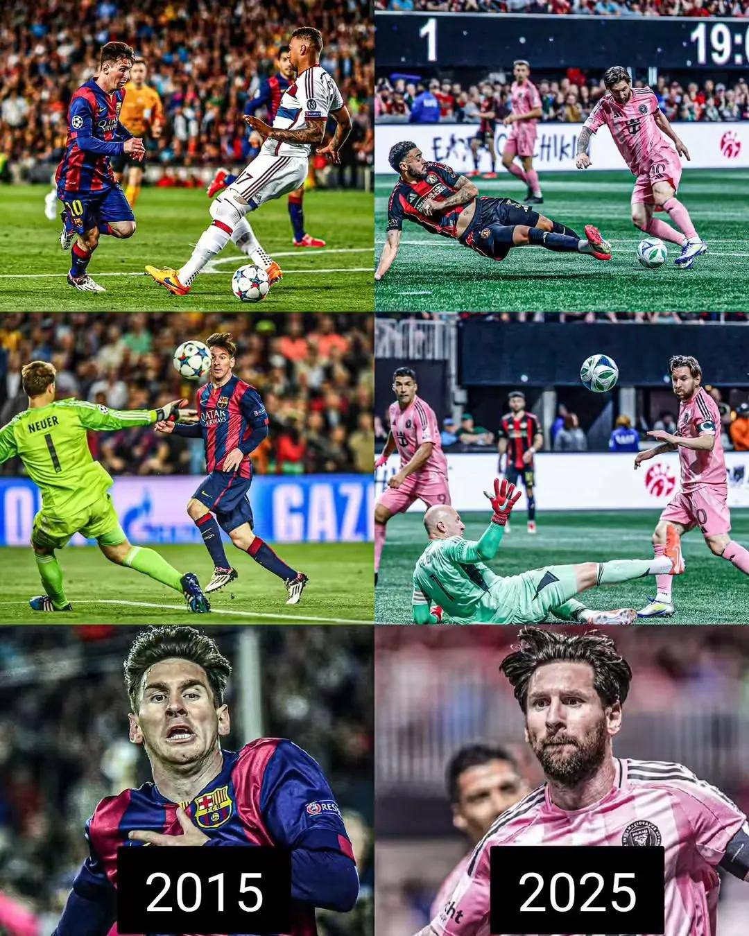 中国逆转韩国，梅西一己之力扛起全队